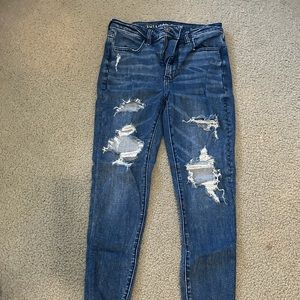 Size 4 American Eagle blue jeans